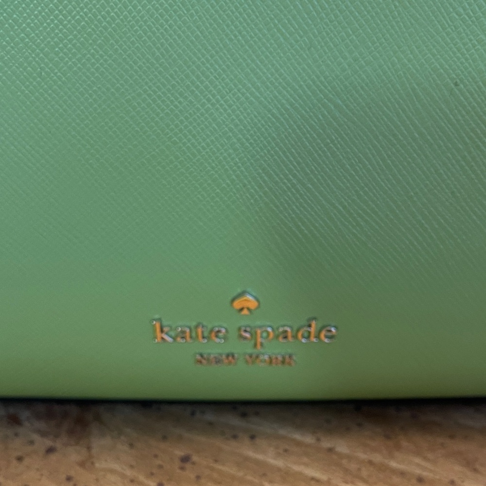 NWOT Kate Spade Duet Lime Green and White Crossbody Bag - Picture 2 of 7